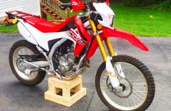 How to Make a Dirt Bike Stand Out of Wood