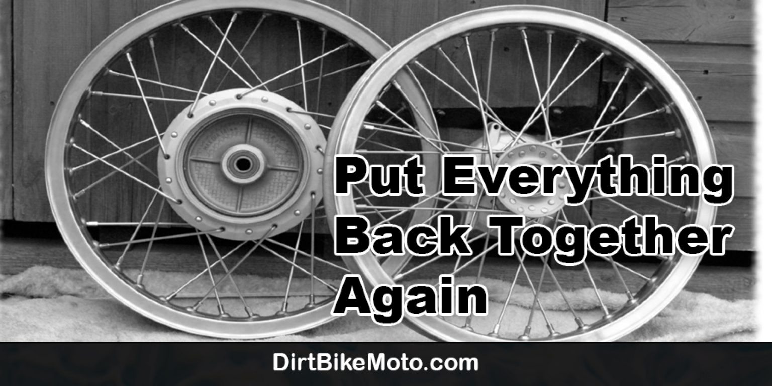 How to Respoke a Dirt Bike Wheel Dirt Bike Moto