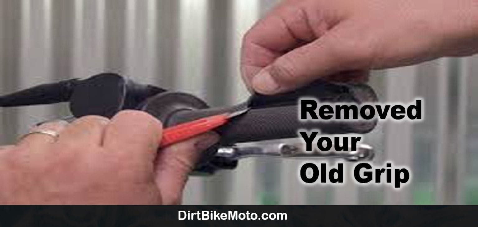 How to Install Dirt Bike Grips Dirt Bike Moto