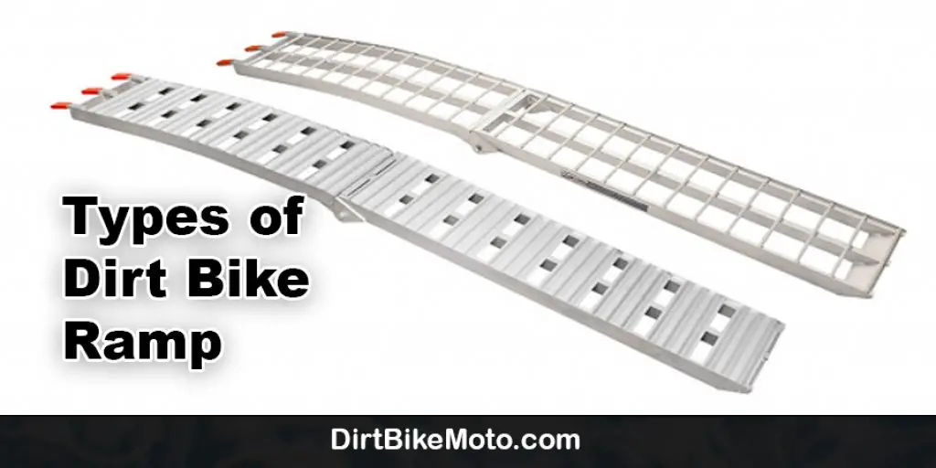 Types of Dirt Bike Ramp