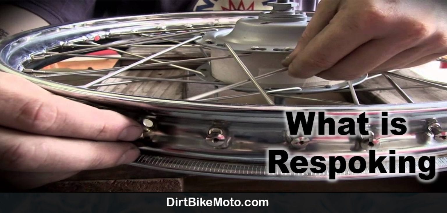 How to Respoke a Dirt Bike Wheel Dirt Bike Moto