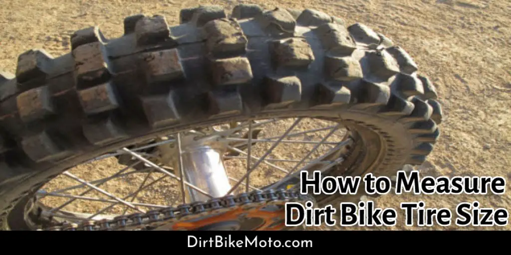 How to Measure Dirt Bike Tire Size