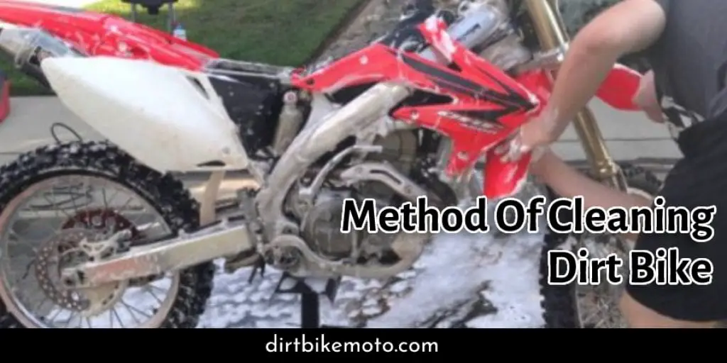 Method Of Cleaning Dirt Bike