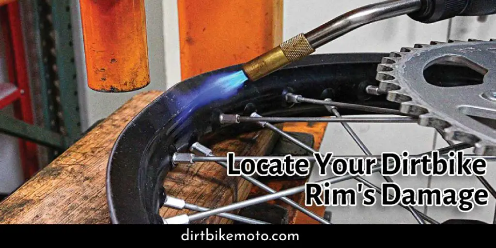 Locate Your Dirtbike Rim's Damage