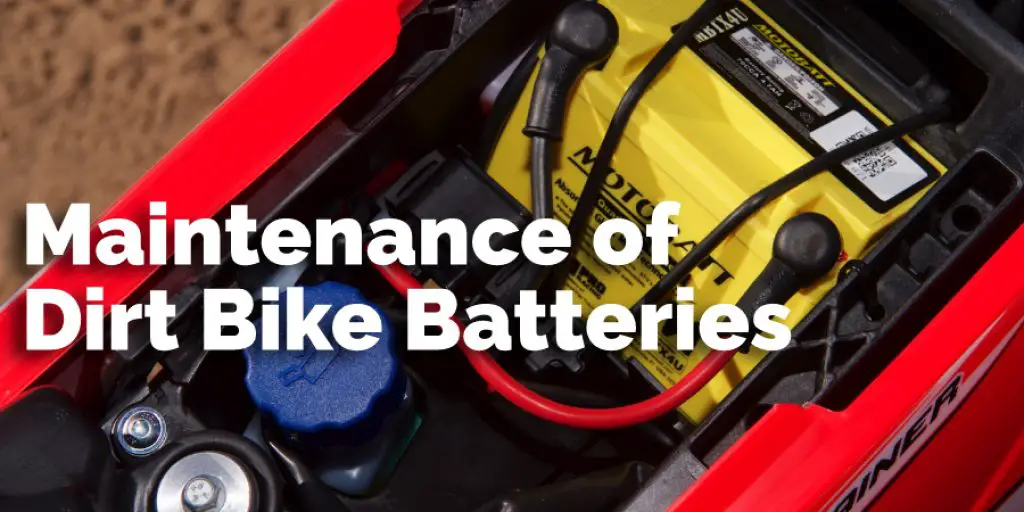 Maintenance of Dirt Bike Batteries
