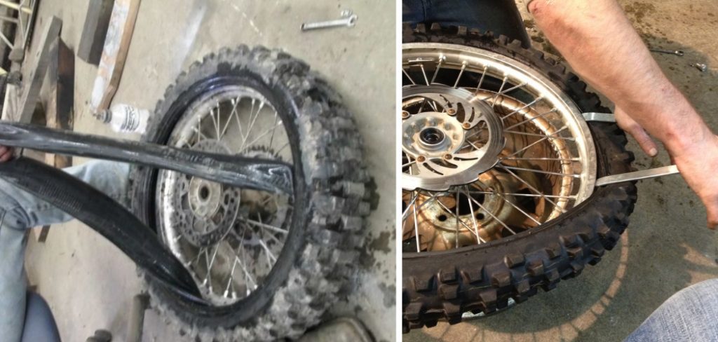 How to Put a Tube in a Dirt Bike Tire
