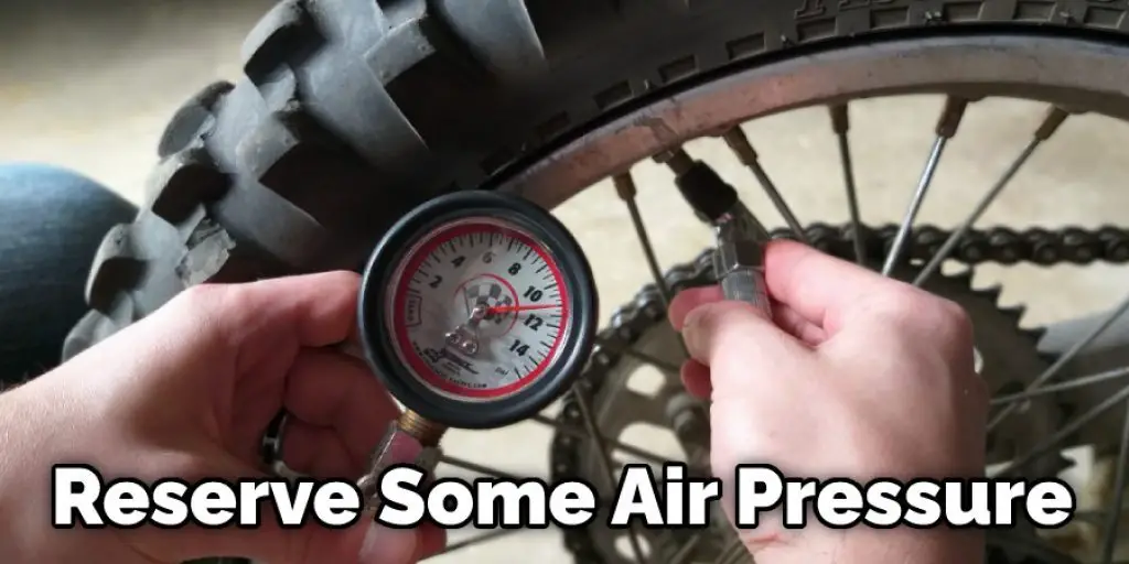 Reserve Some Air Pressure