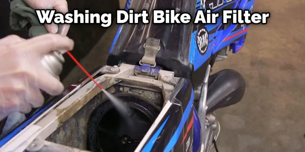 Washing Dirt Bike Air Filter