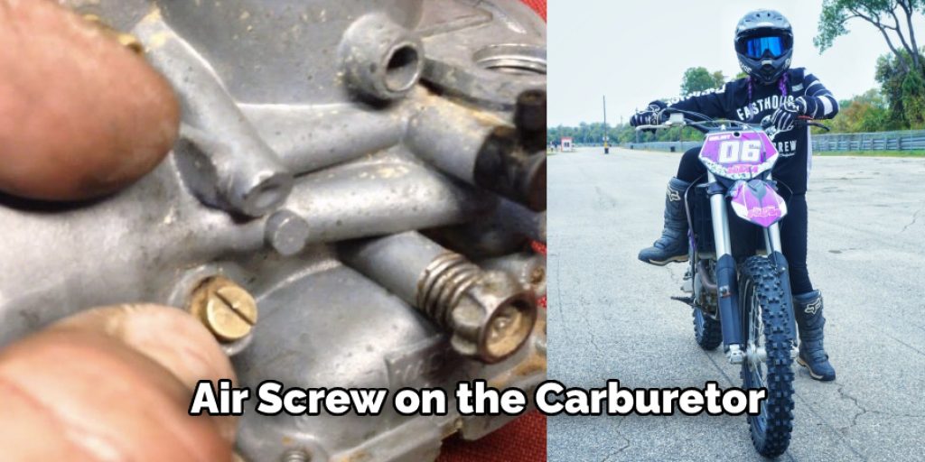  Air Screw on the Carburetor