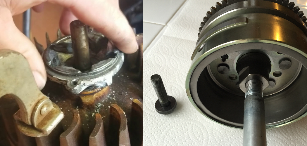 how to remove a flywheel without a puller