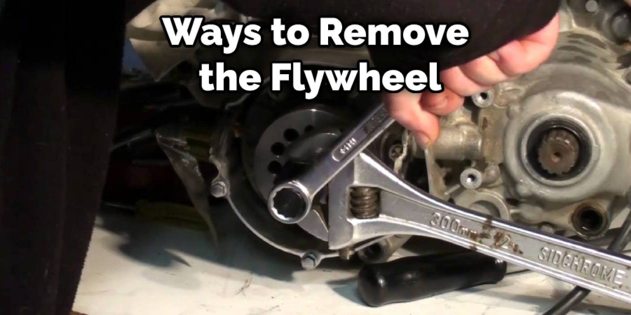 how-to-remove-dirt-bike-flywheel-without-puller-dirt-bike-moto