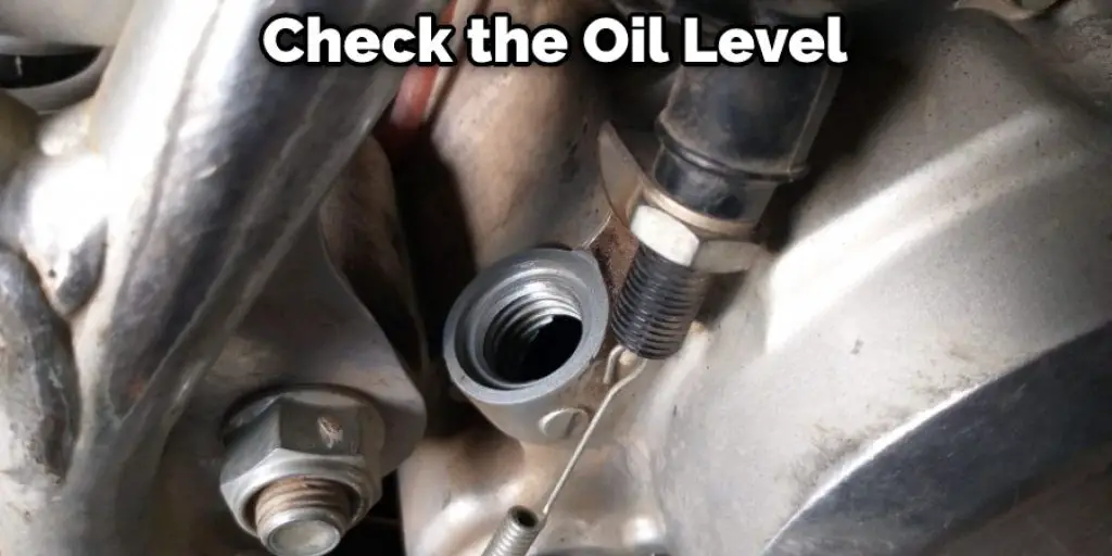 Check the Oil Level