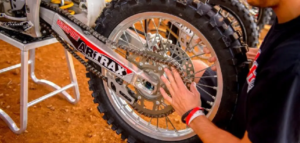 How to Tighten Chain on Dirt Bike