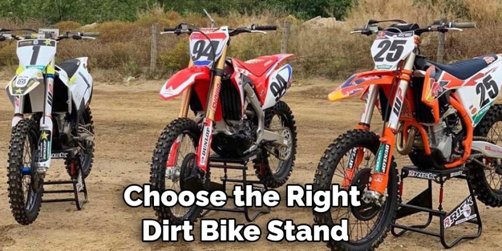 Choose the Right  Dirt Bike Stand