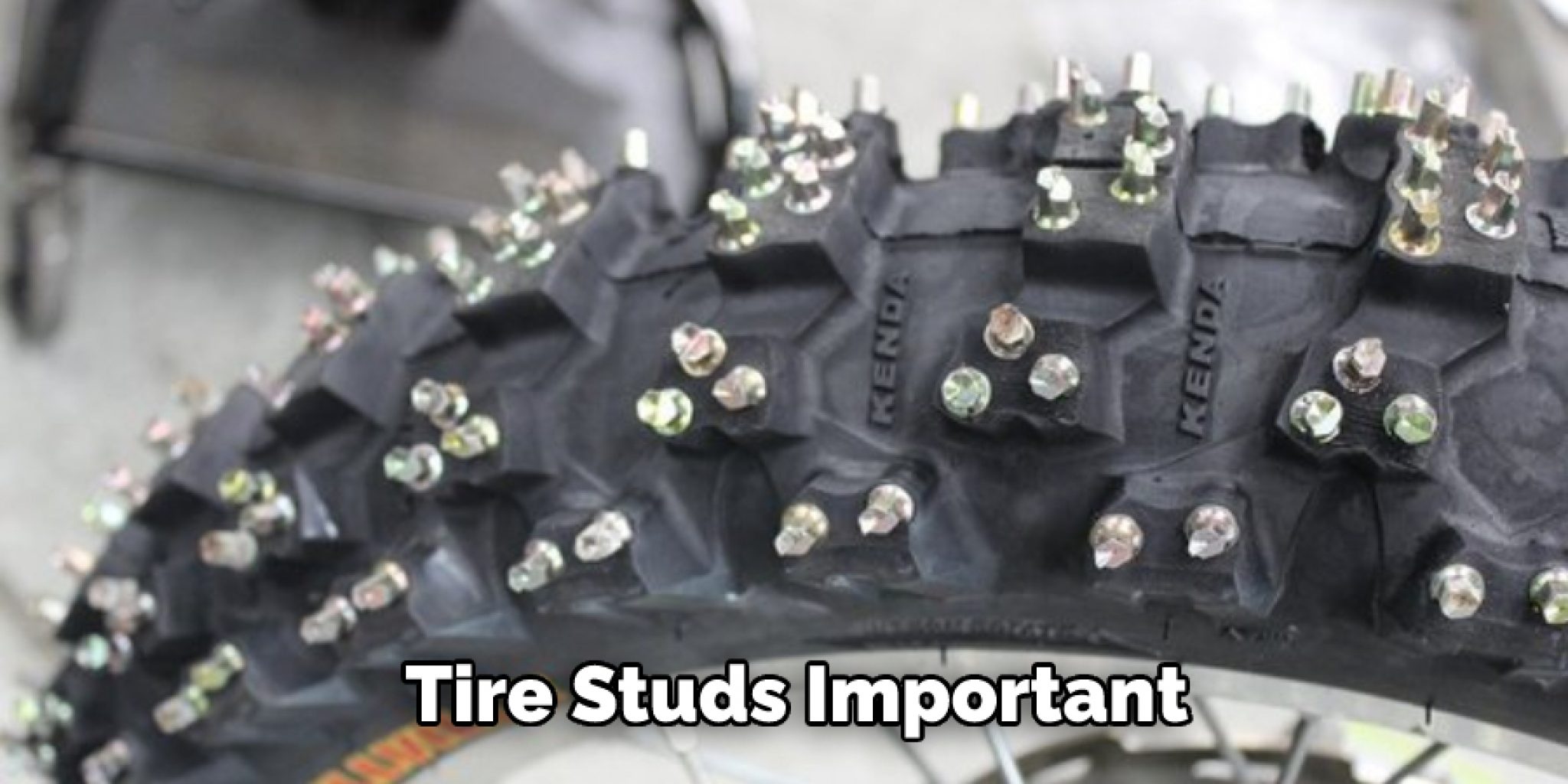 How to Install Tire Studs Dirt Bike Moto