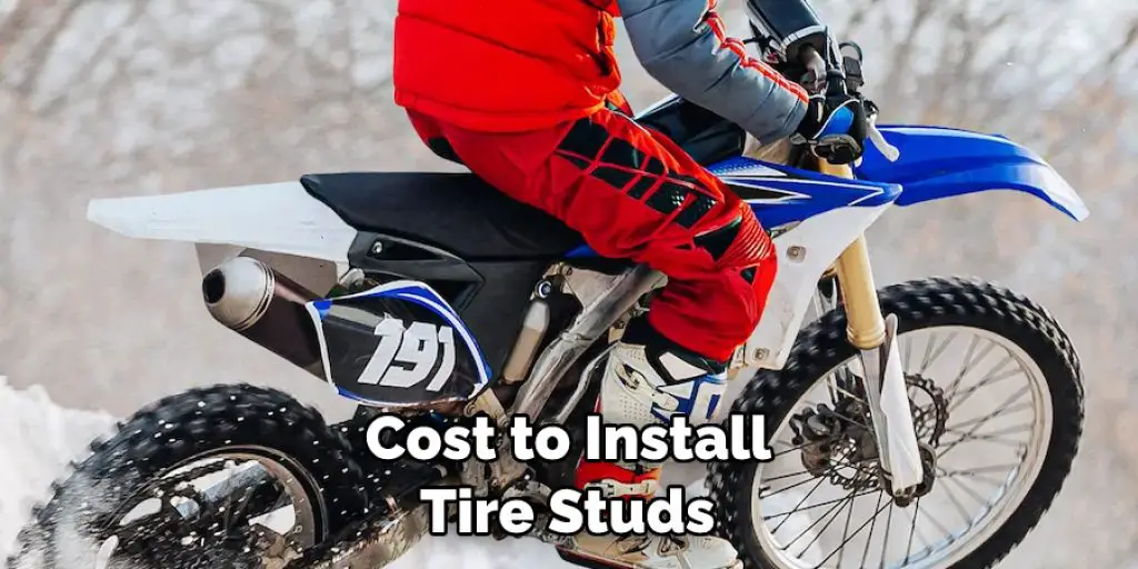 Cost to Install Tire Studs 