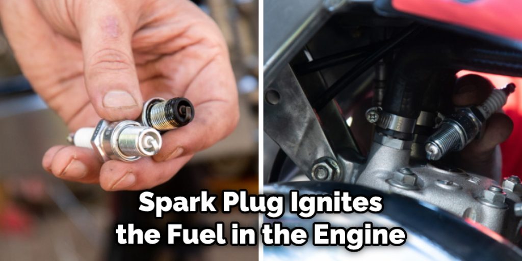 Spark Plug Ignites the Fuel in the Engine