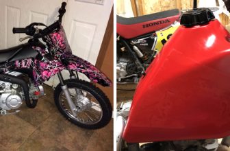 How to Paint Dirt Bike Plastics