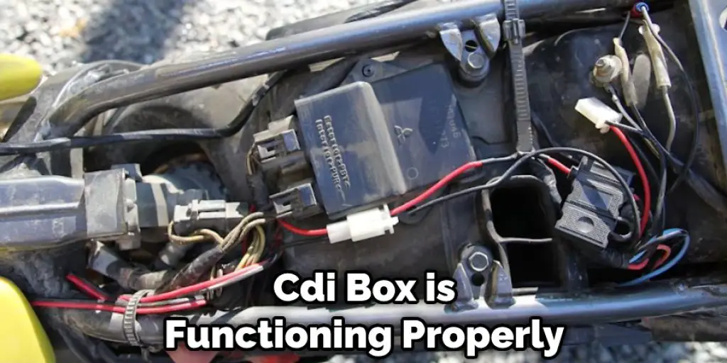 Cdi Box is Functioning Properly