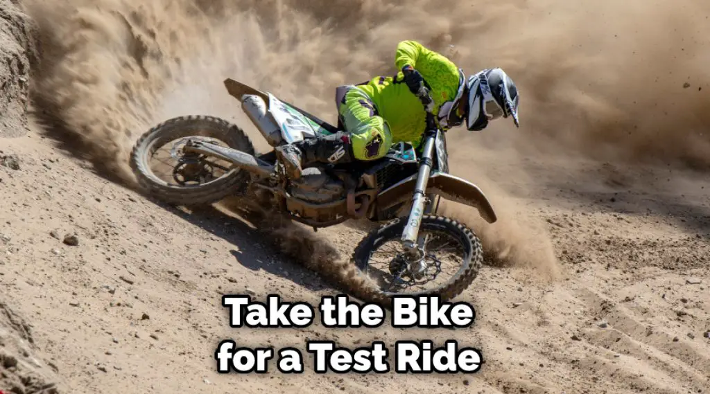 Take the Bike for a Test Ride