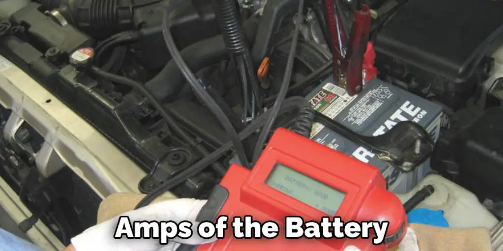 Amps of the Battery