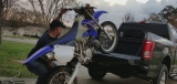 How to Load a Dirt Bike Without a Ramp